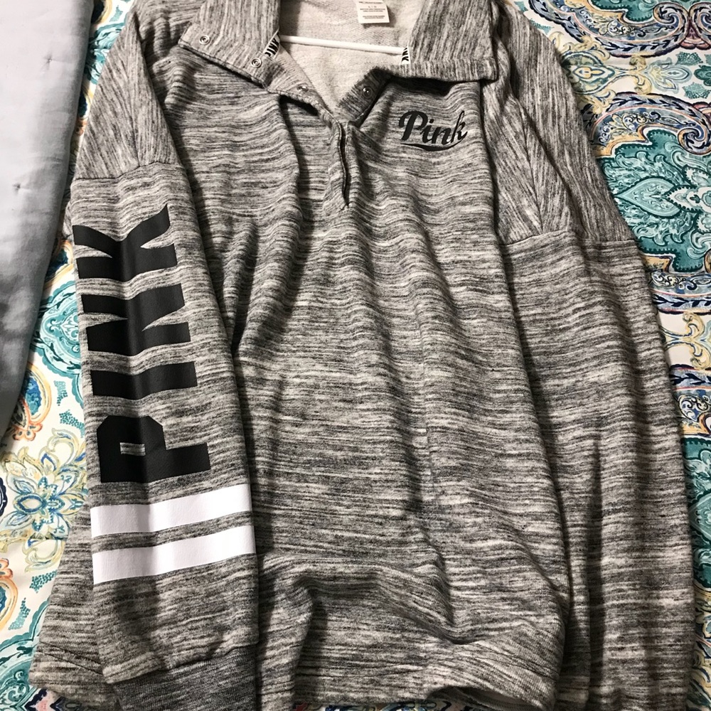 Pink boyfriend sweatshirt